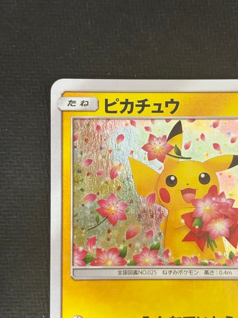 ピカチュウ みんなでいわう 美品 センタリング良好