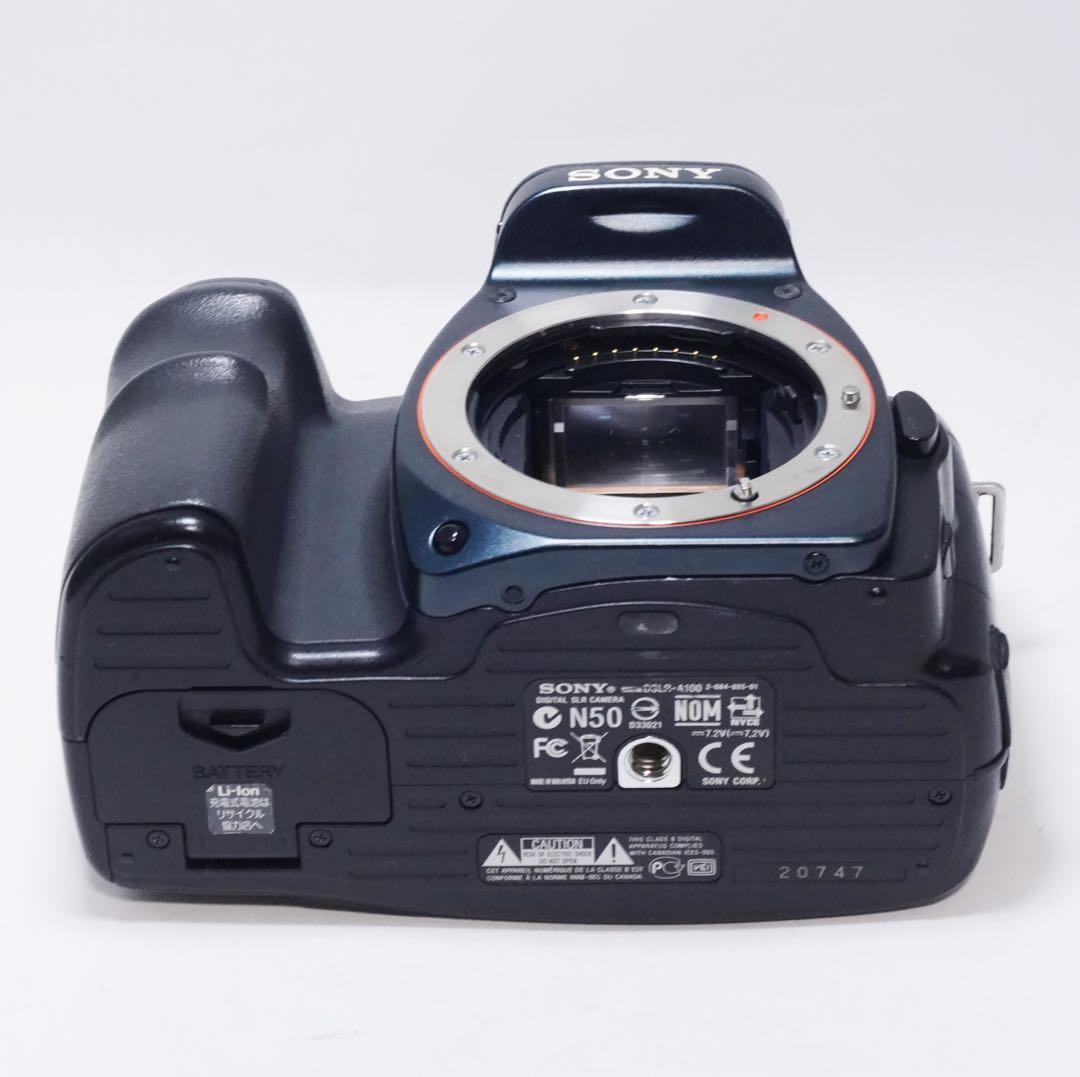 動作確認済 美品 SONY DSLR-A100 α100 18-55mm セット