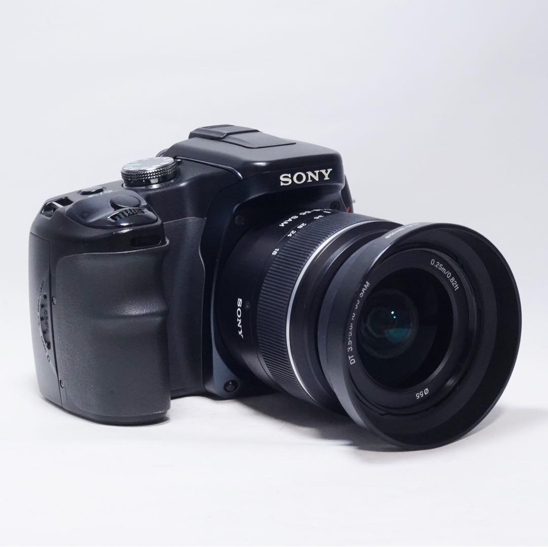 動作確認済 美品 SONY DSLR-A100 α100 18-55mm セット