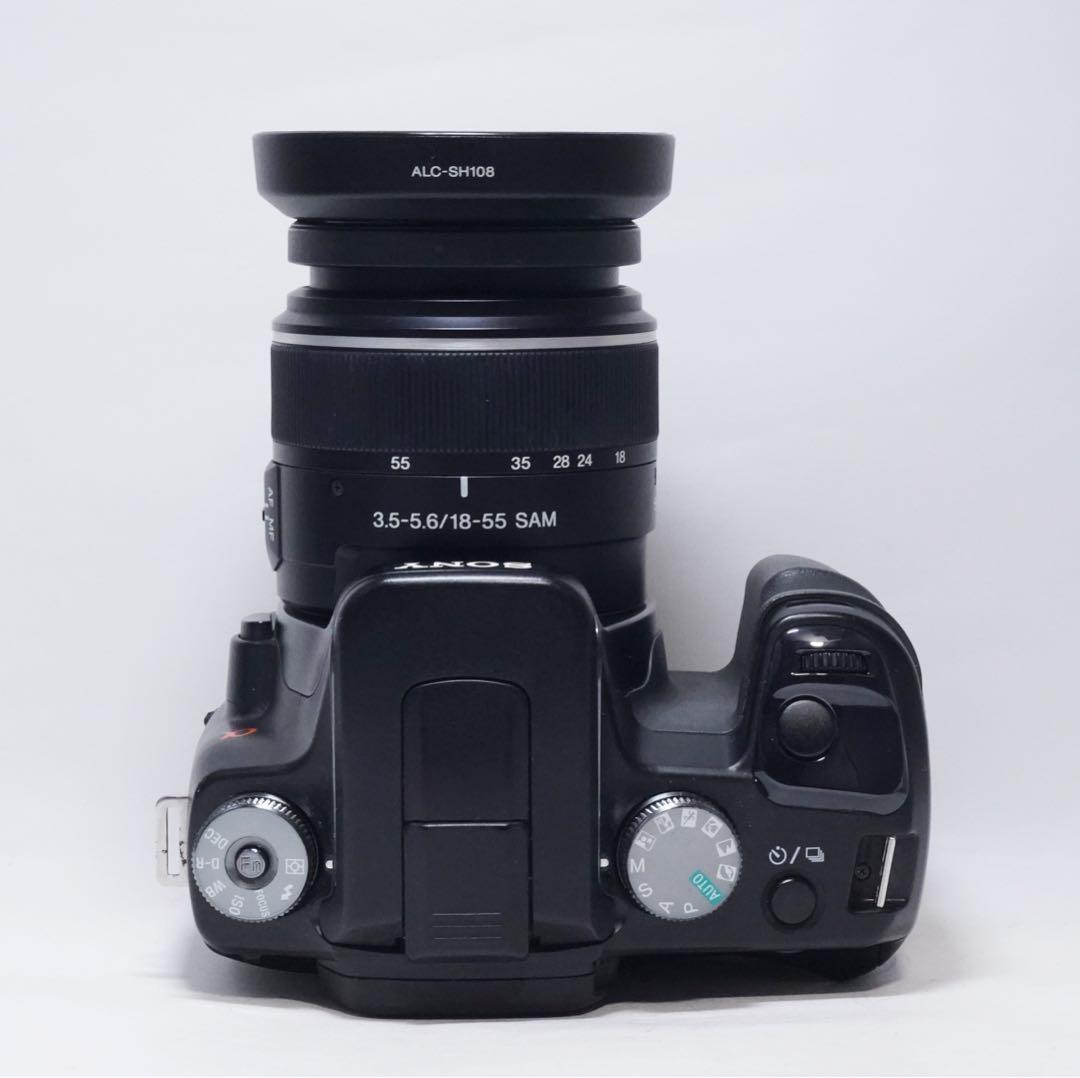 動作確認済 美品 SONY DSLR-A100 α100 18-55mm セット