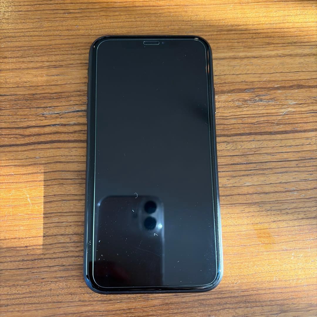美品 iPhoneXR ブラック 64GB SIMロック解除済