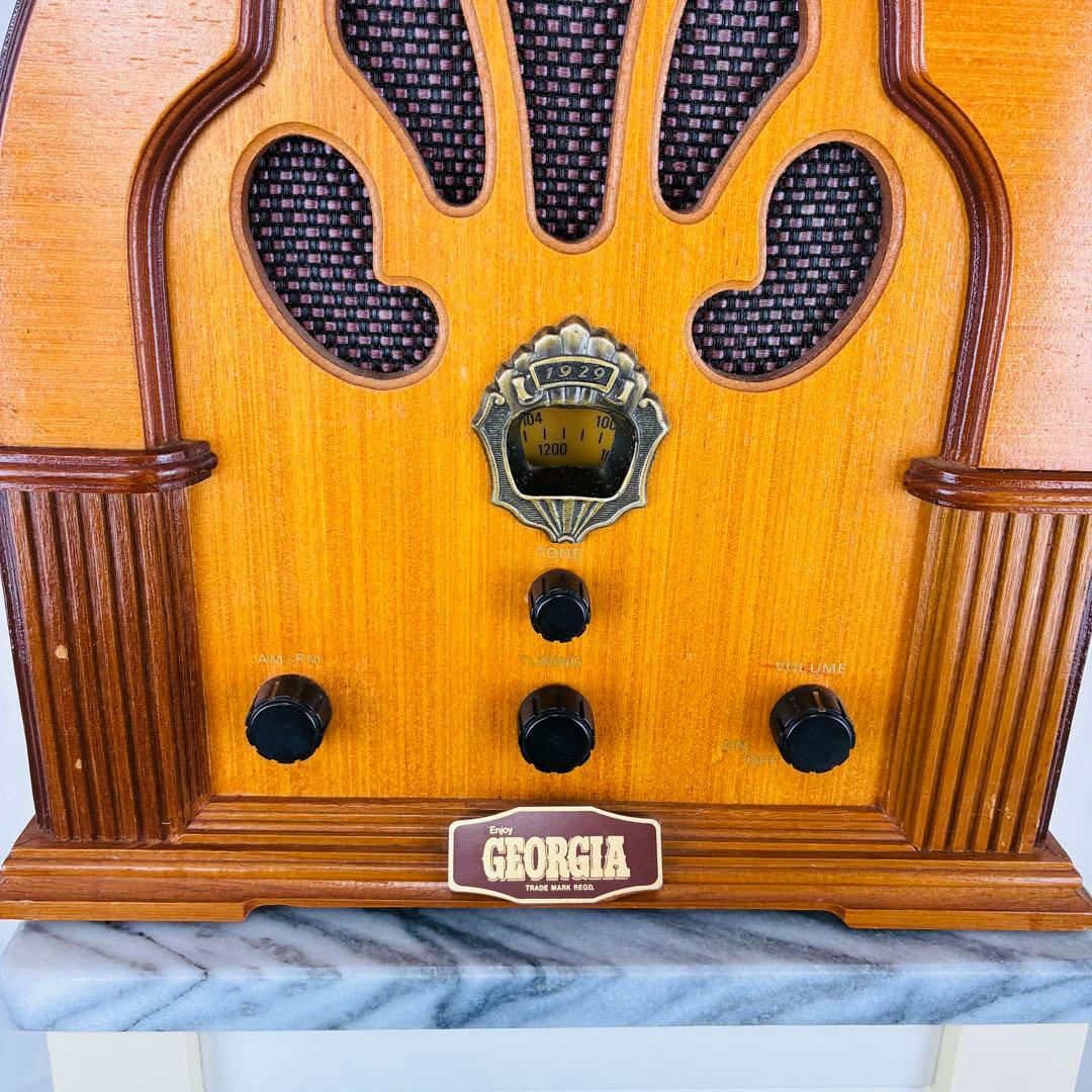 非売品 IA ジョージア ラジオ AM/FM 昭和レトロ 動作品