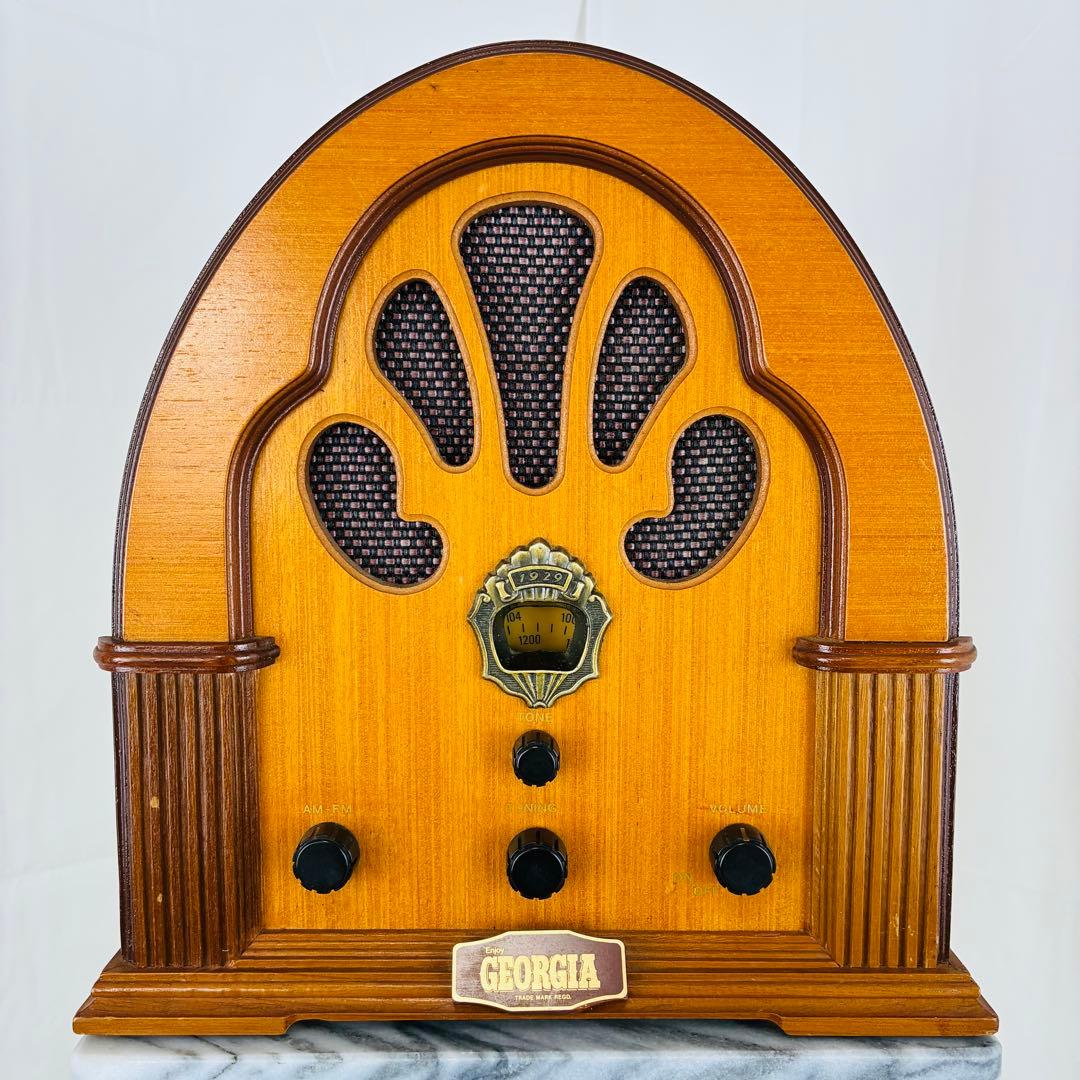 非売品 IA ジョージア ラジオ AM/FM 昭和レトロ 動作品