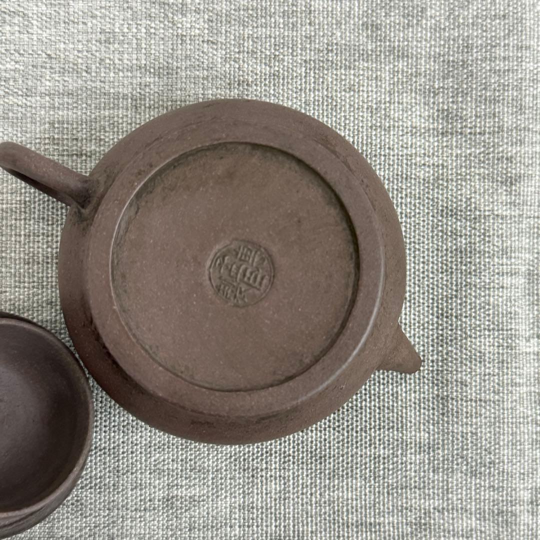 煎茶道具 朱泥 急須 朱泥急須 紫砂 紫泥 中国美術 茶道具 時代物 唐物