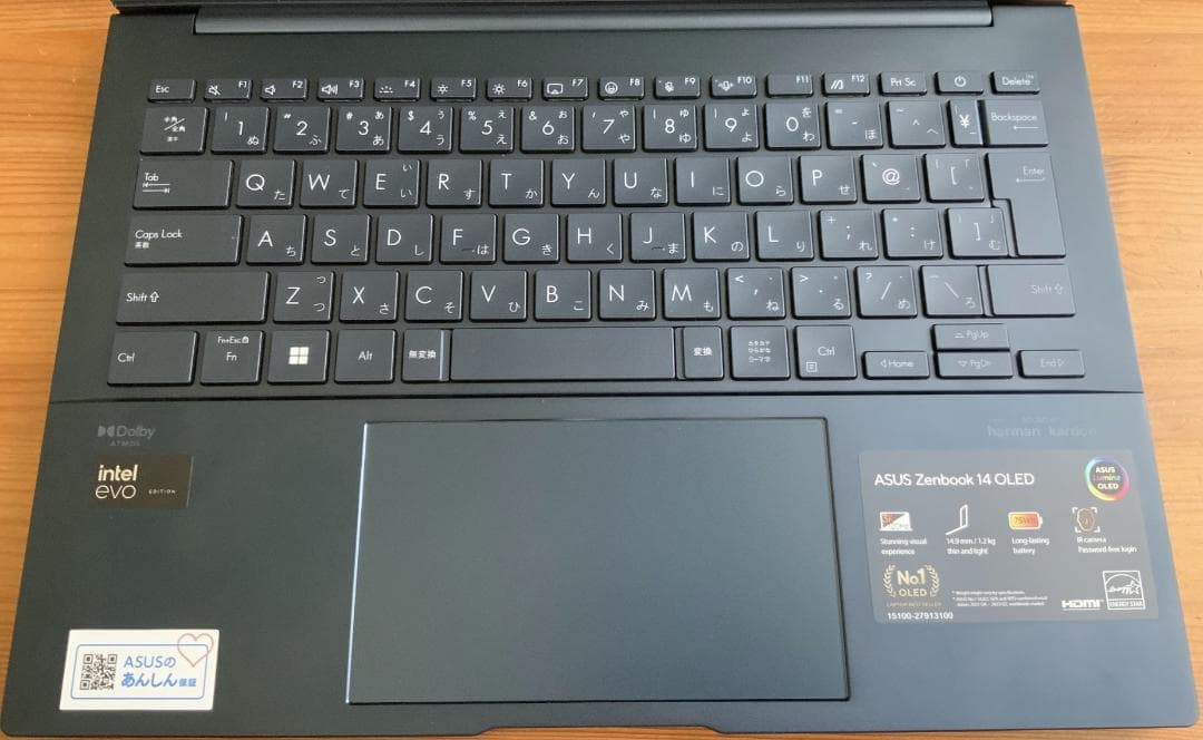 yasu　ノートパソコン Zenbook 14 OLED ポンダーブルー