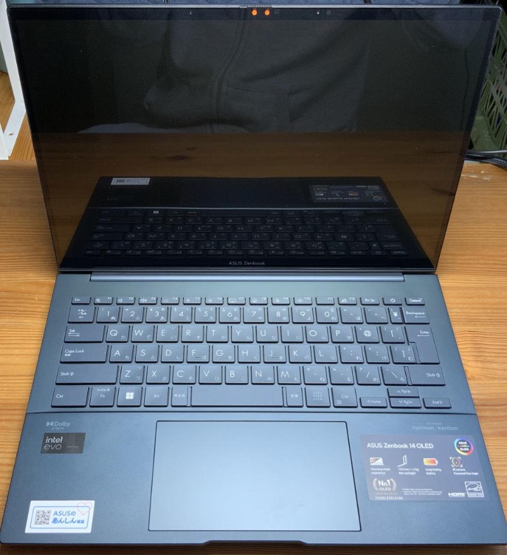yasu　ノートパソコン Zenbook 14 OLED ポンダーブルー
