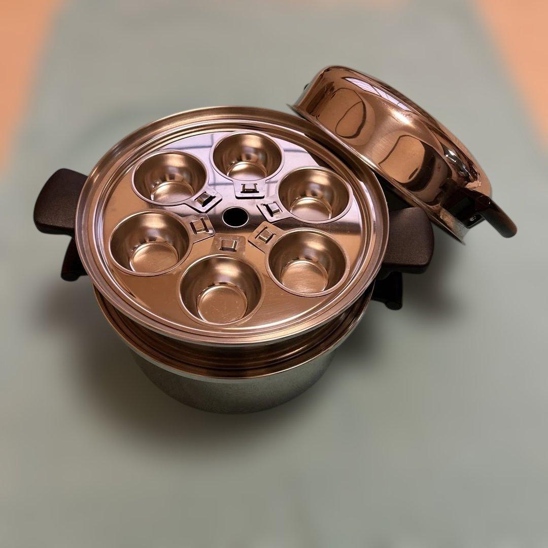 アムウェイ クィーンクック シチューパン 6L ステンレス 内鍋 蒸し器