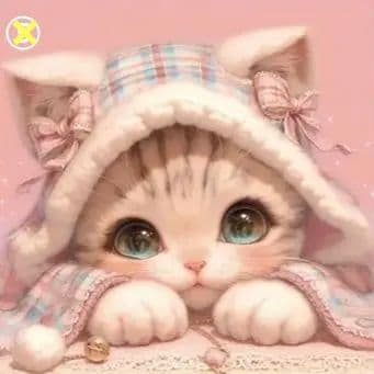 ハンドメイド　オーダー受付ページ　♡ねこちゃん　 パネル♡　⑤