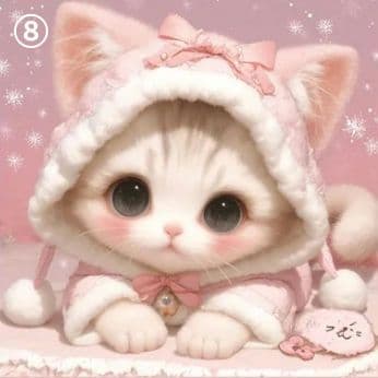 ハンドメイド　オーダー受付ページ　♡ねこちゃん　 パネル♡　⑤