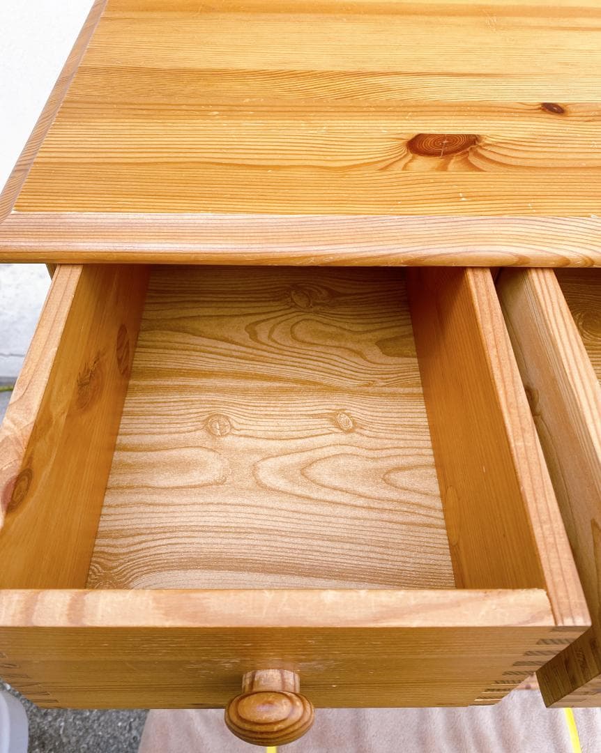 6段チェスト 箪笥 幅85㎝ 木製 ナチュラル レトロ商品 おしゃれ