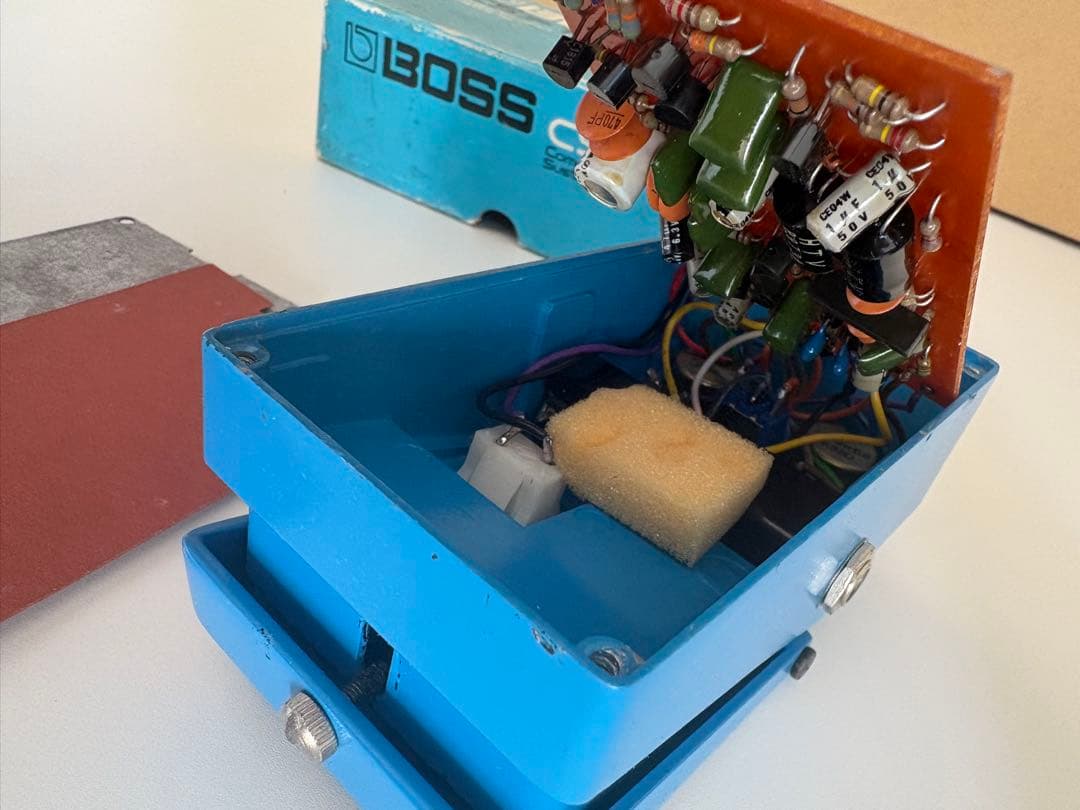 BOSS CS-1 ヴィンテージ エフェクター 70年代 日本製 箱付き