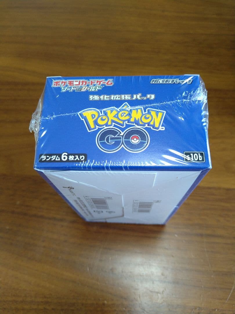 ポケカ　未開封BOX　ポケモンGO　ポケセン産シュリンク付き プロモパック付き