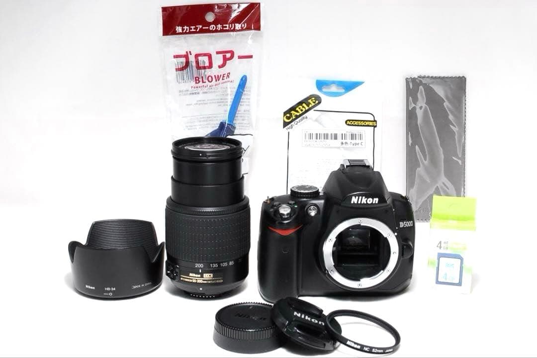 卒業式 入学式✨ Nikon D5000 デジタル一眼レフ スマホ転送OK