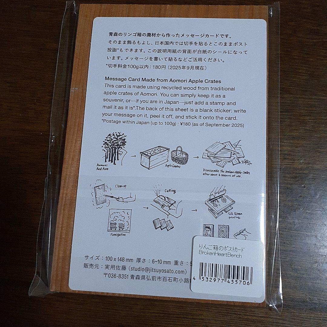 奈良美智展示物　クリアファイル2枚　ポストカード2枚 りんご箱ポストカード1枚