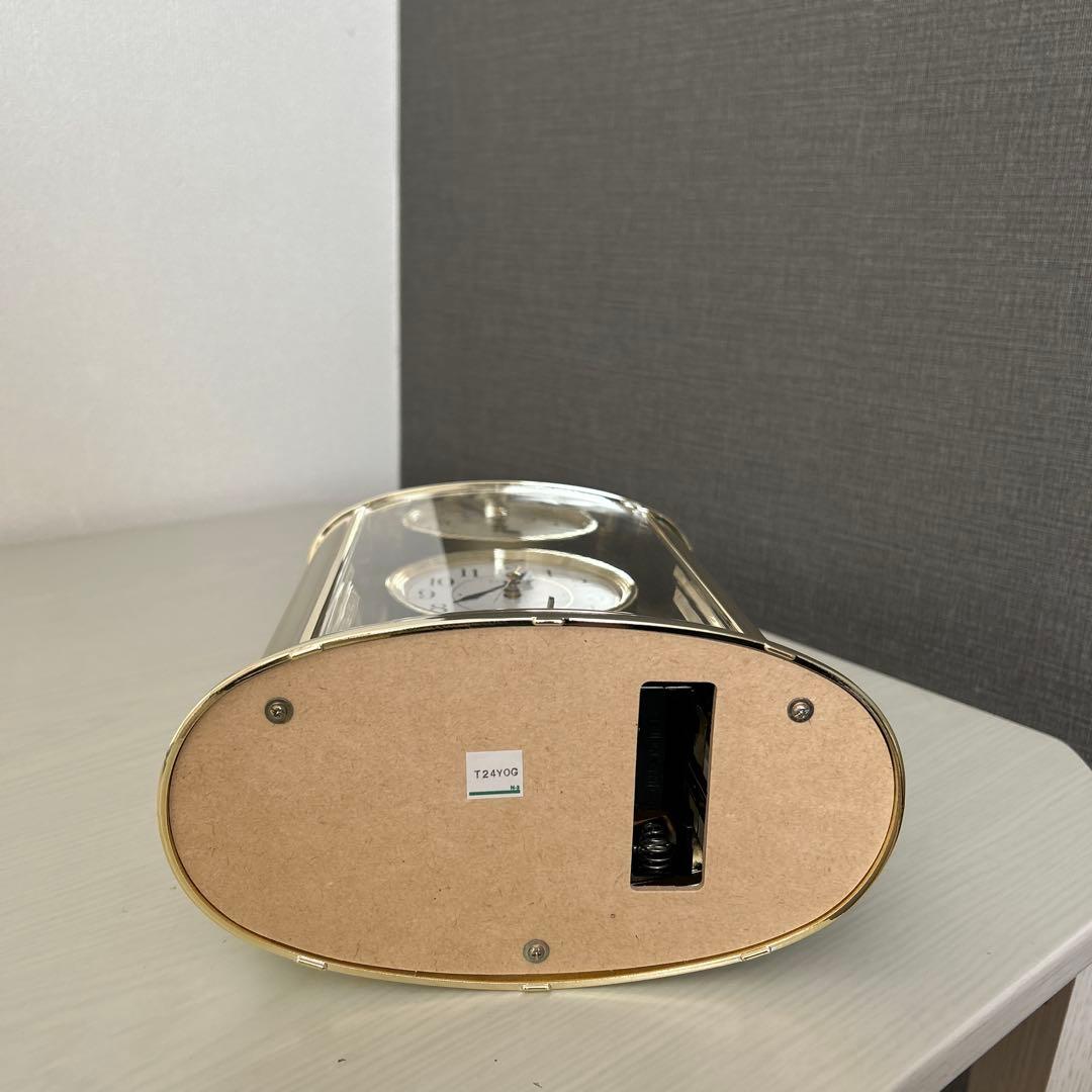 【新品】CITIZEN シチズンクオーツ置時計4SG724-018