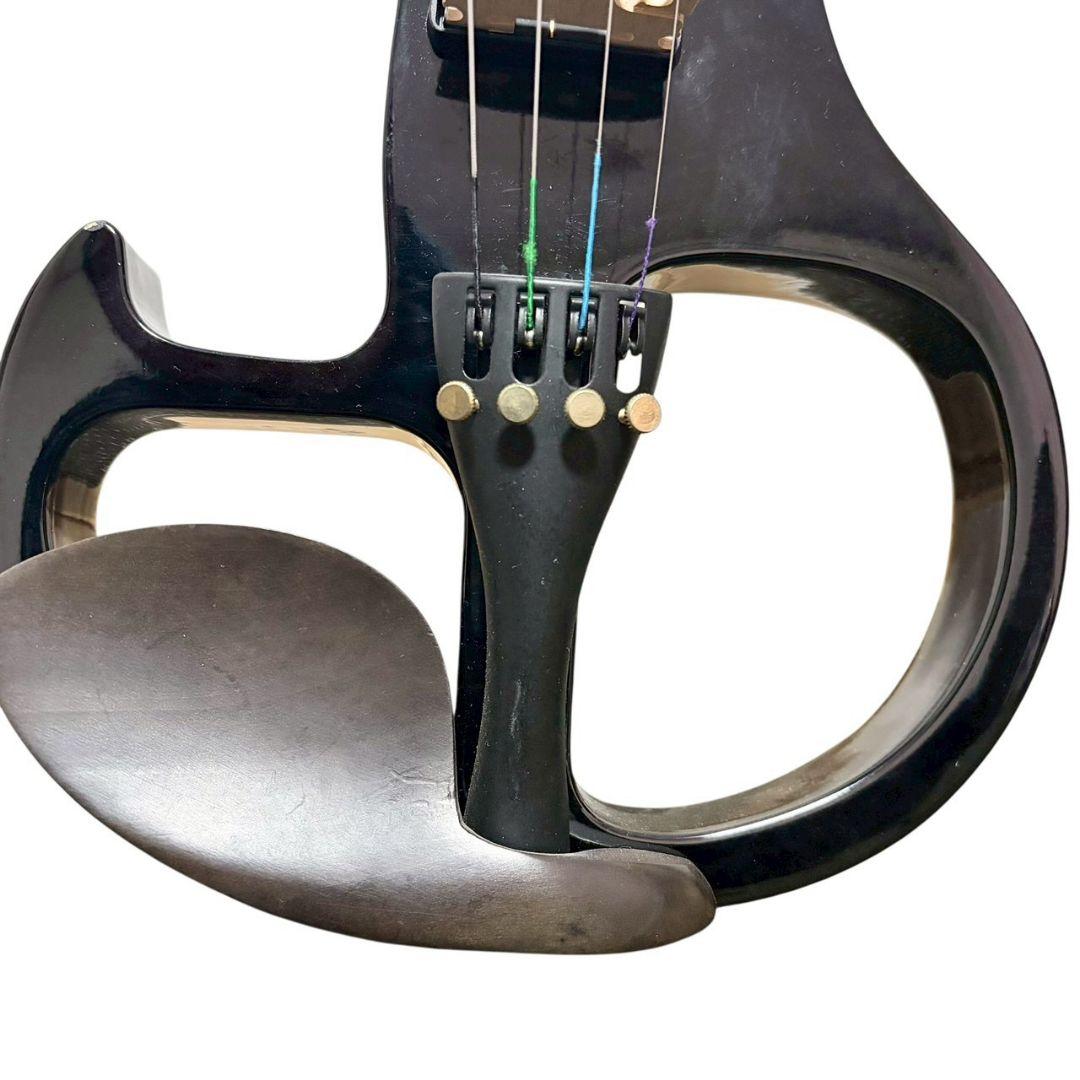 【未使用品級】PLAYTECH PSV100BK エレキバイオリン ケース付