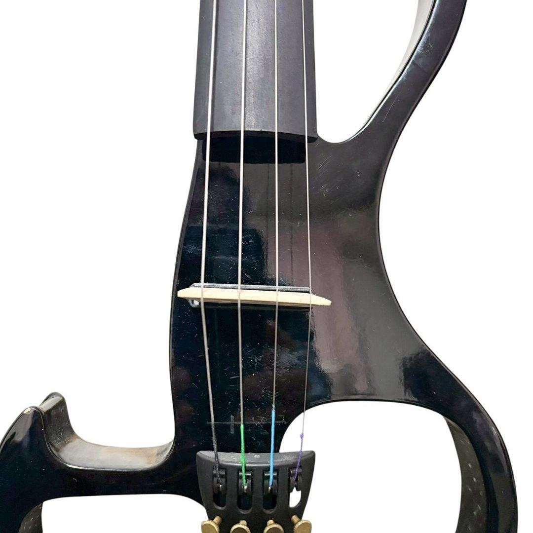 【未使用品級】PLAYTECH PSV100BK エレキバイオリン ケース付