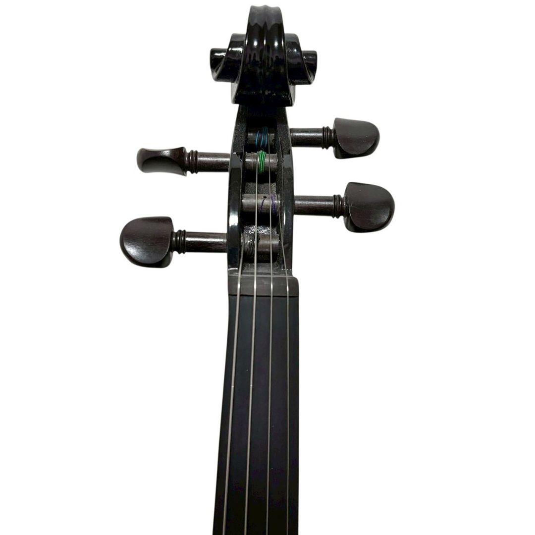 【未使用品級】PLAYTECH PSV100BK エレキバイオリン ケース付