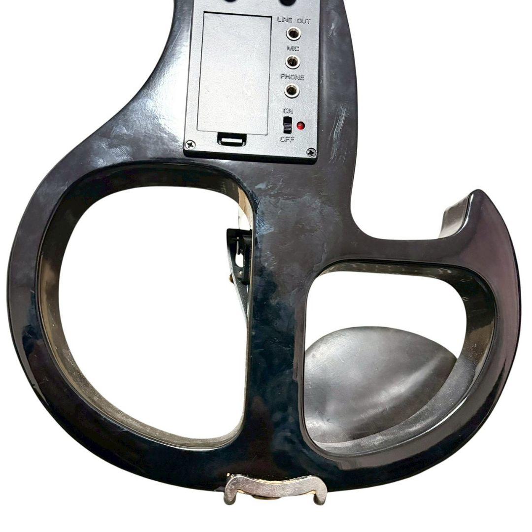 【未使用品級】PLAYTECH PSV100BK エレキバイオリン ケース付