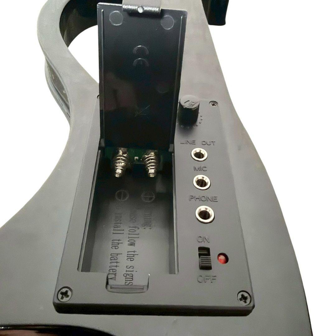 【未使用品級】PLAYTECH PSV100BK エレキバイオリン ケース付