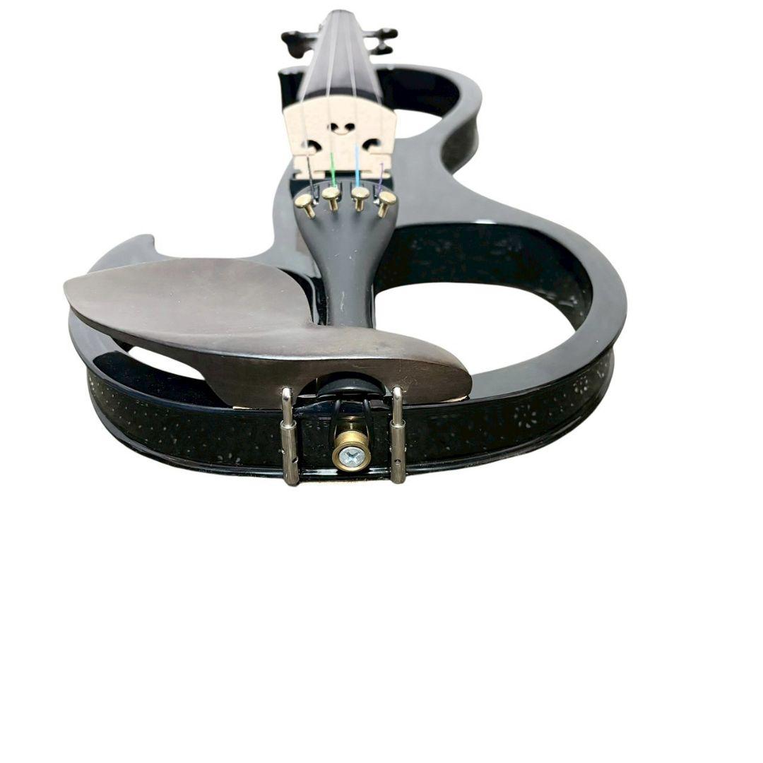 【未使用品級】PLAYTECH PSV100BK エレキバイオリン ケース付