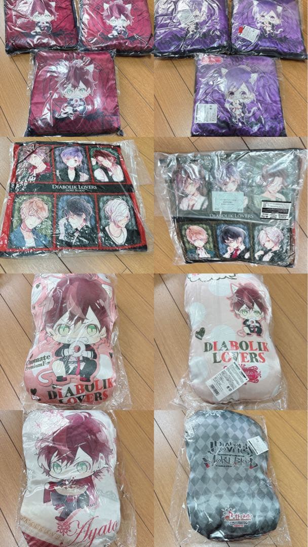 DIABOLIKLOVERS クッション類14点