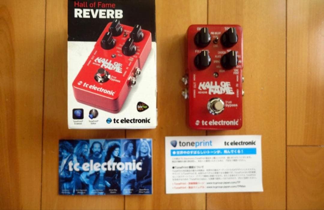 tc electronic「Hall of Fame Reverb」