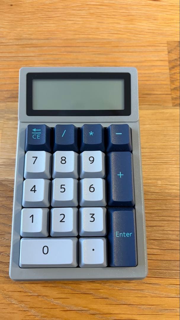 電卓テンキー 2in1 Bluetooth Type-C 充電式 (茶軸)