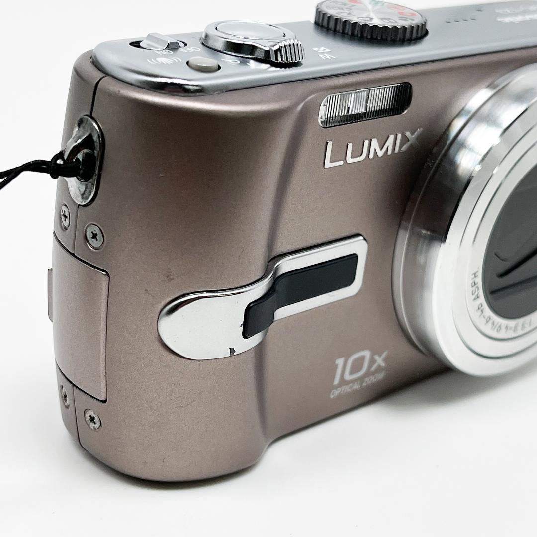 Panasonic LUMIX デジタルカメラ DMC-TZ3-T