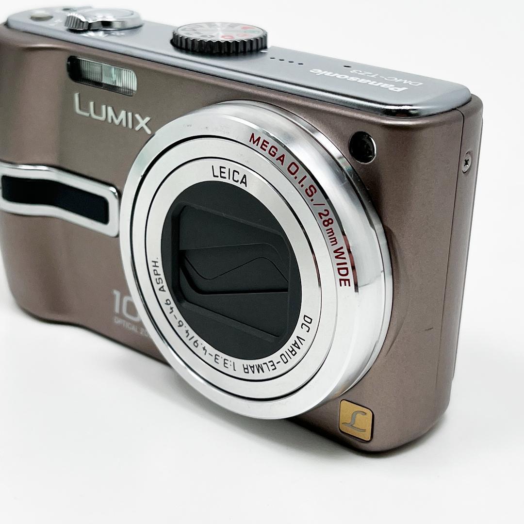 Panasonic LUMIX デジタルカメラ DMC-TZ3-T