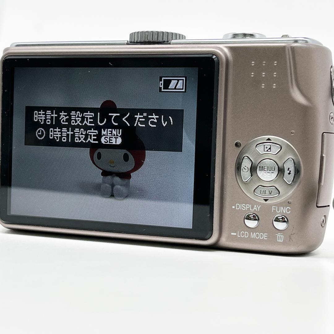 Panasonic LUMIX デジタルカメラ DMC-TZ3-T