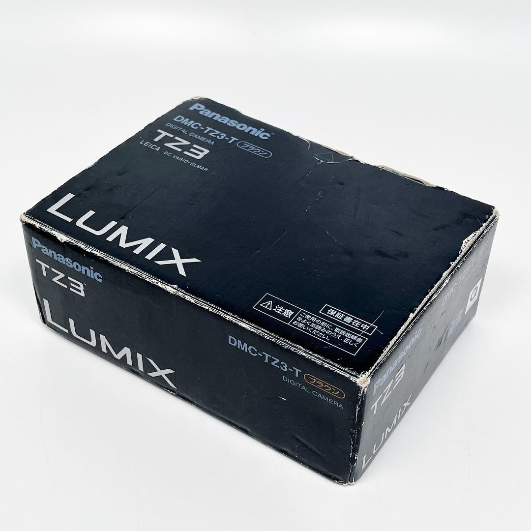 Panasonic LUMIX デジタルカメラ DMC-TZ3-T