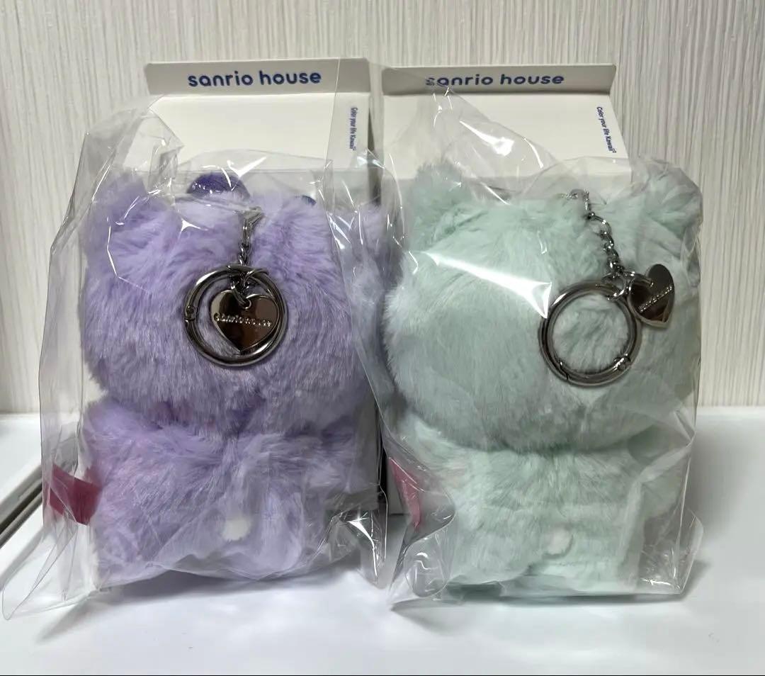 サンリオハウス フラッフィー ハローキティー チャーム GRAPE・MELON