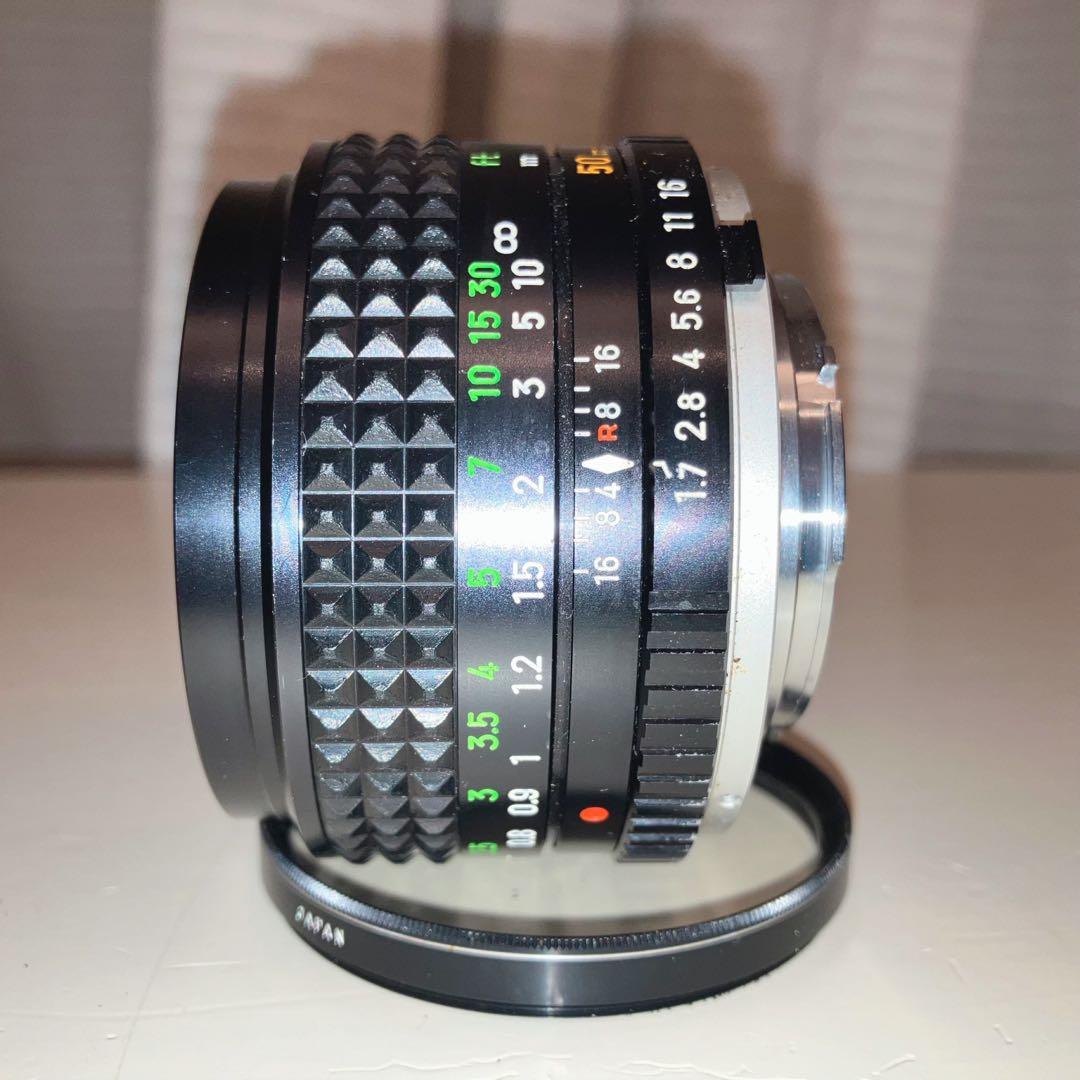 【美品】ミノルタ SRT101＆MC ROKKOR-PF 50mm 1.7