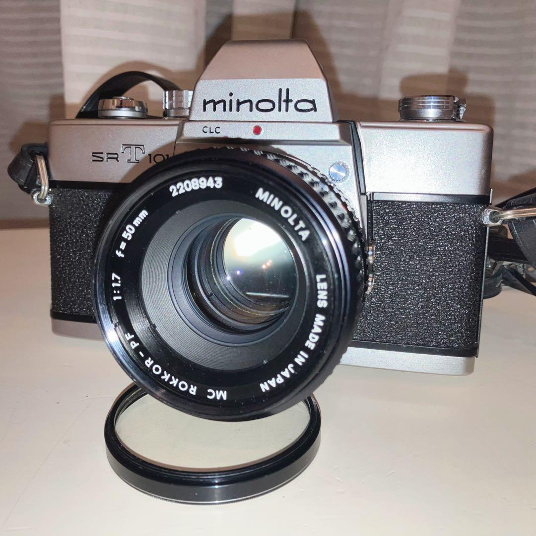 【美品】ミノルタ SRT101＆MC ROKKOR-PF 50mm 1.7