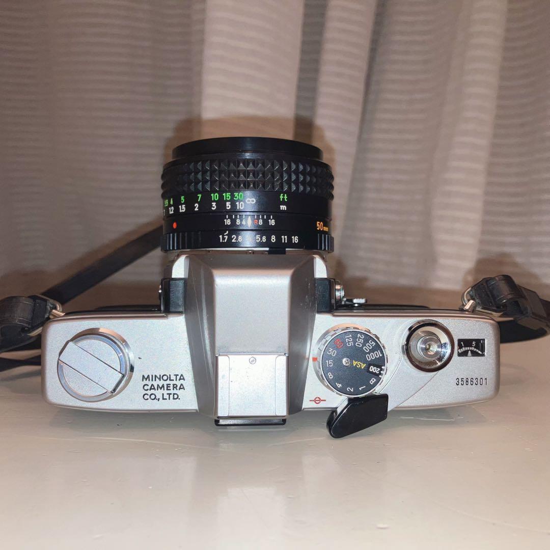 【美品】ミノルタ SRT101＆MC ROKKOR-PF 50mm 1.7