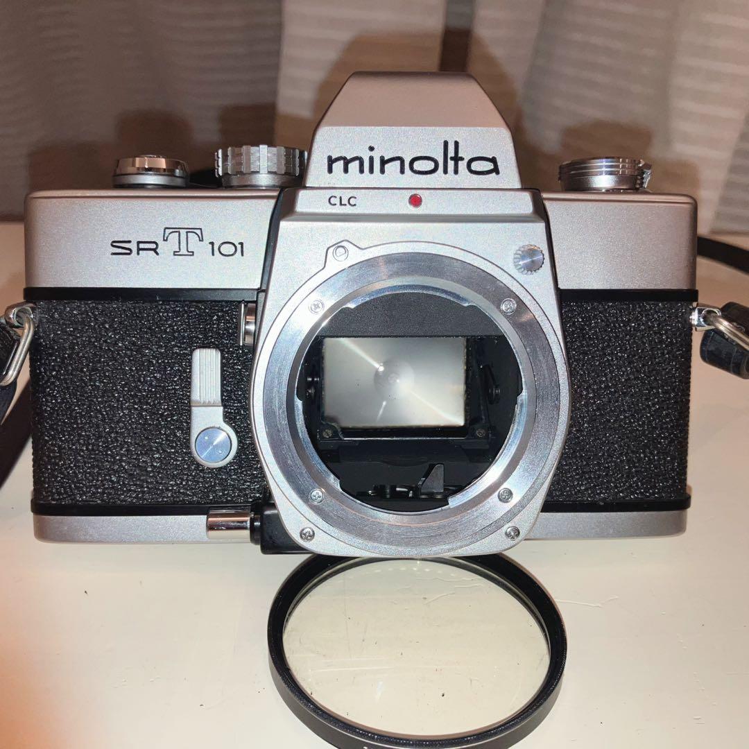 【美品】ミノルタ SRT101＆MC ROKKOR-PF 50mm 1.7