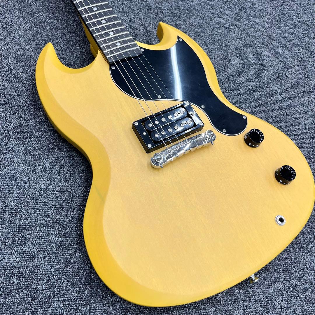【11774】Epiphone by Gibson SG Junior イエロー