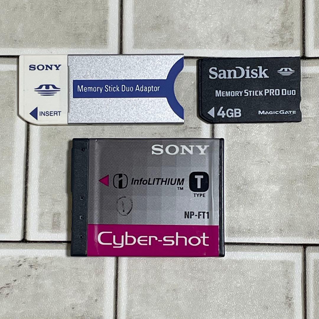担*麺様 【動作品】SONY Cyber-shot DSC-T10 オマケ付き