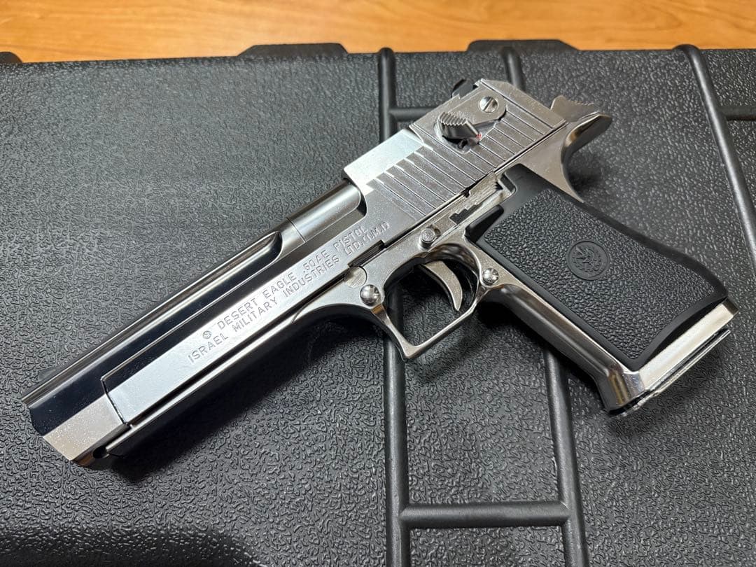 美品 東京マルイ デザートイーグル 50AE クローム ステンレス ABS樹脂製