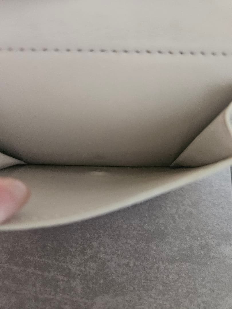 LOEWE　アナグラム　トライフォールドウォレット　三つ折り財布　ライトグリーン