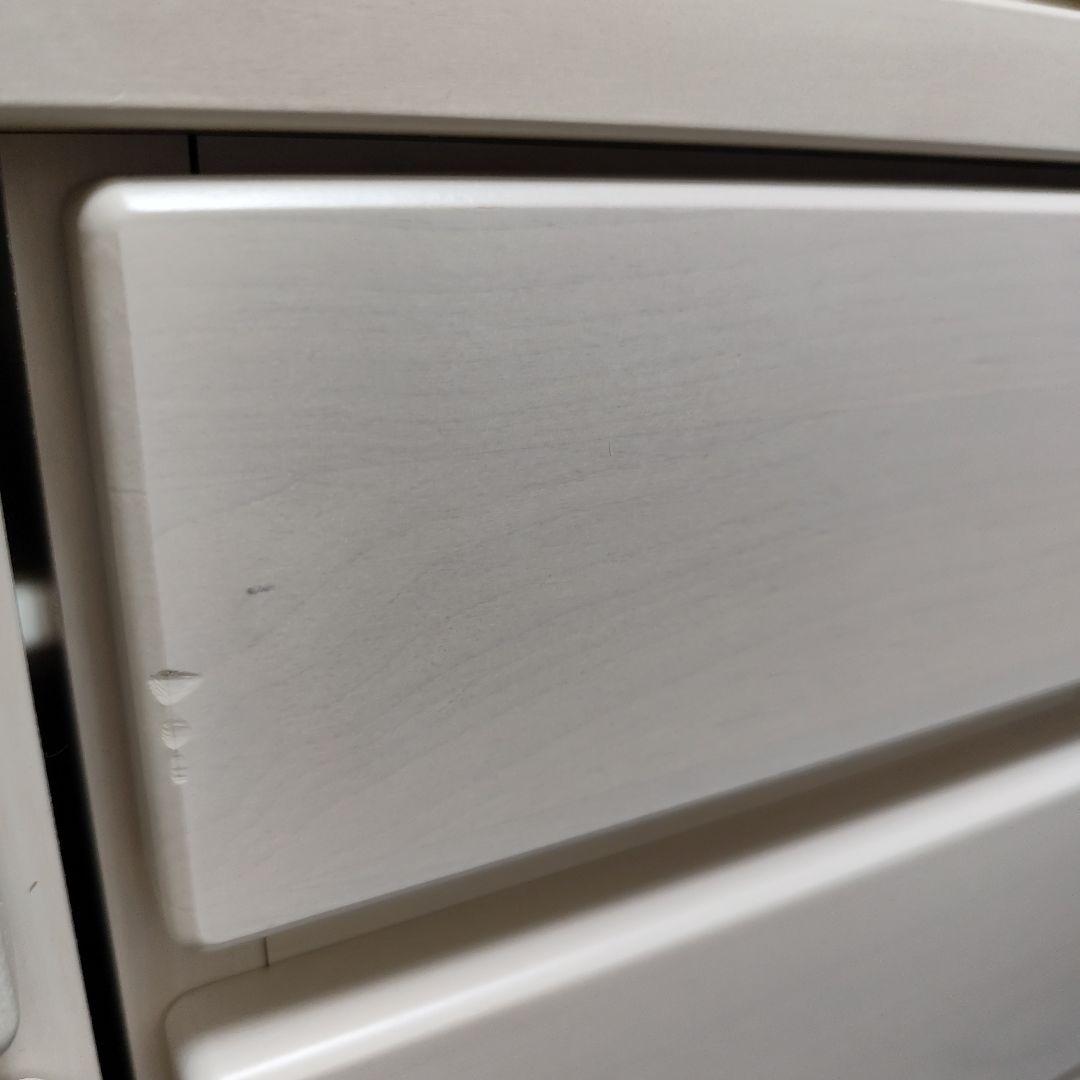 4段チェスト/ホワイト