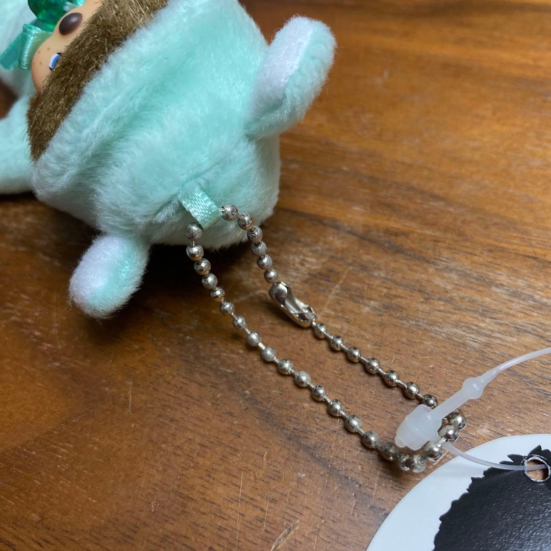 モンチッチ 誕生石キーチェーン　エメラルド　5月