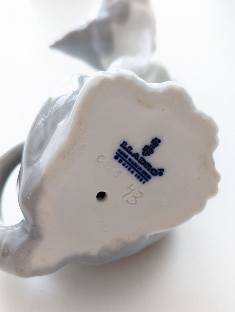 リヤドロ 猫 置物