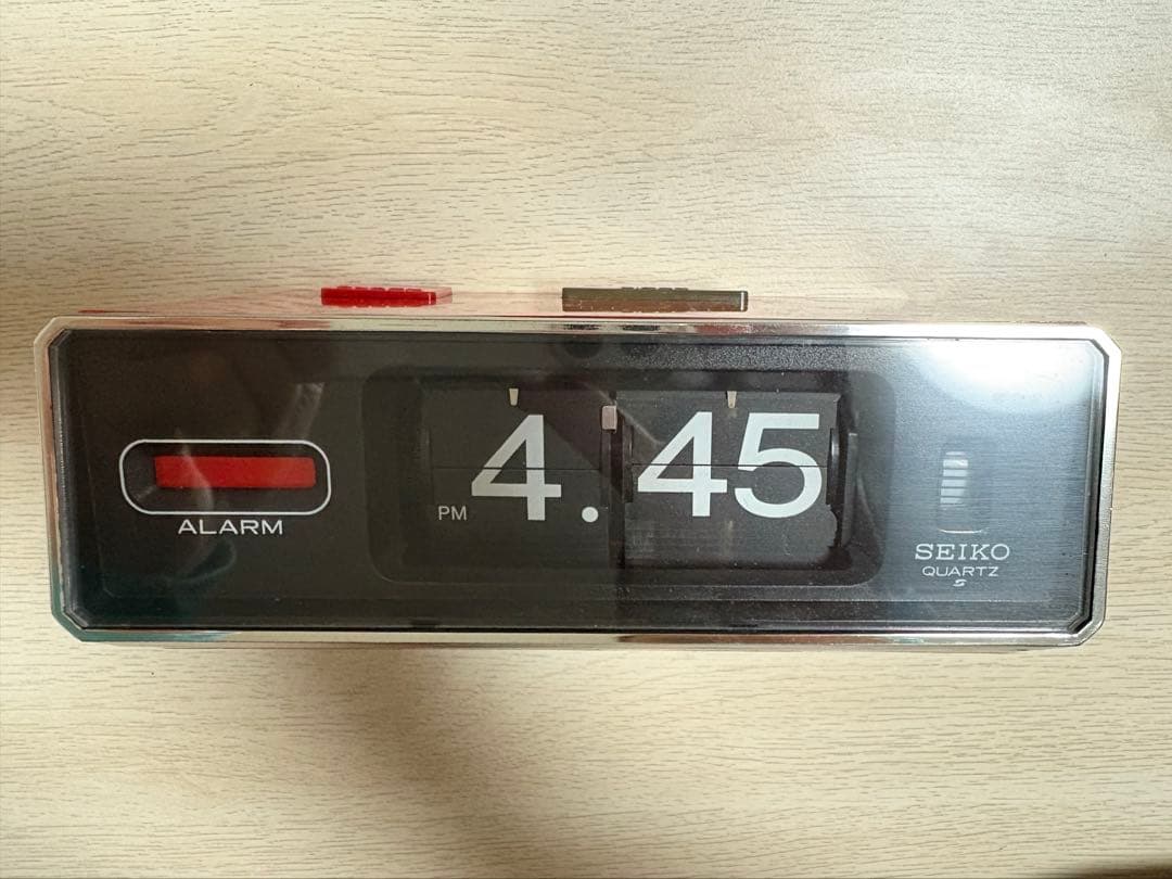 【5/29限定値下げ】パタパタ時計 美品 レトロ時計 中古 セイコー SEIKO