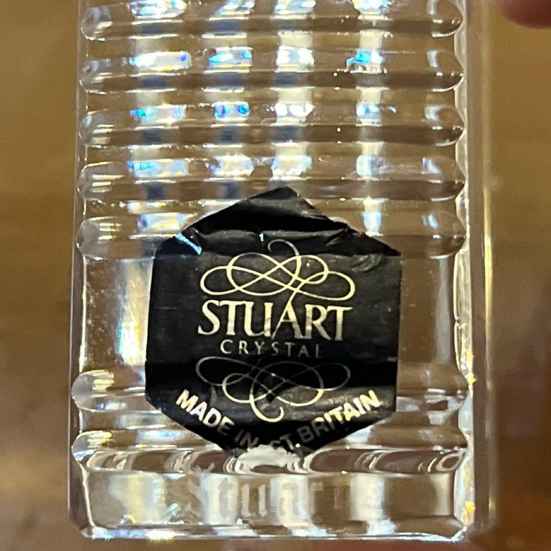 STUART CRYRTAL 置物　3点セット