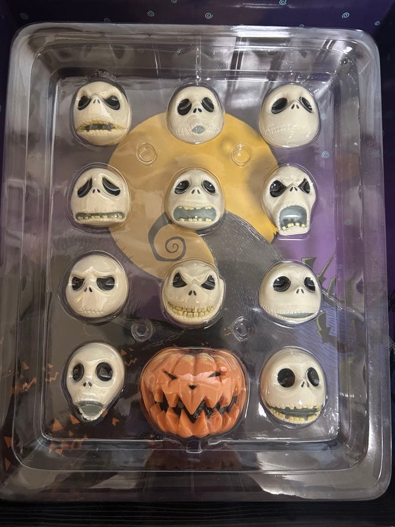 ナイトメア・ビフォア・クリスマス スカルフェイスコレクション　ジャック　サリー