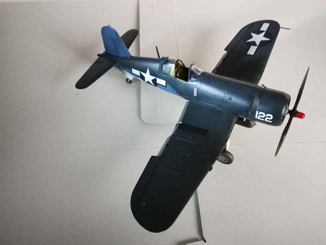 プラモデル完成機　1/48　F4Uコルセア