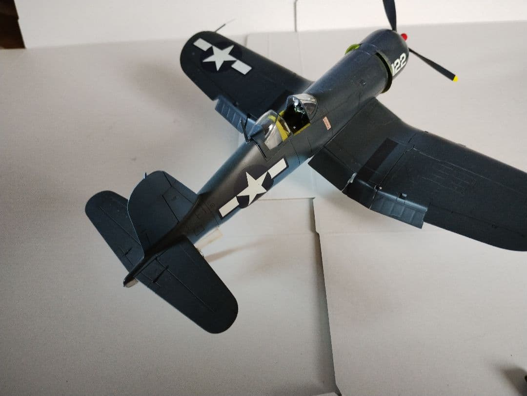 プラモデル完成機　1/48　F4Uコルセア