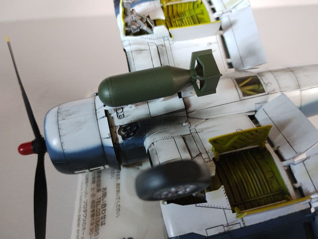 プラモデル完成機　1/48　F4Uコルセア